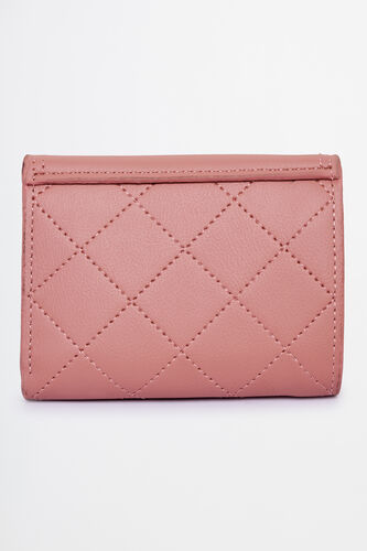 Pink Top Closure Wallet, , image 2